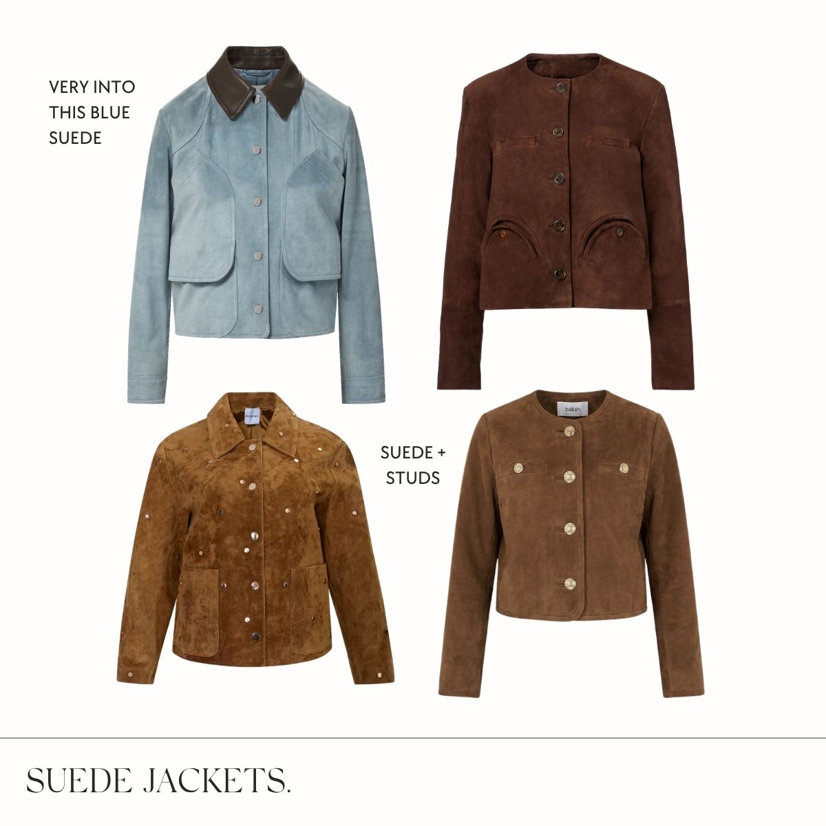 Fall 2026 statement outerwear edit collage.