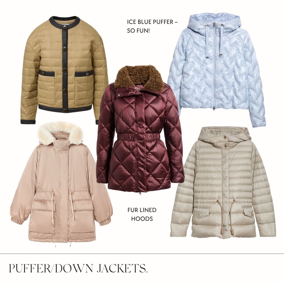 Fall 2026 statement outerwear edit collage.